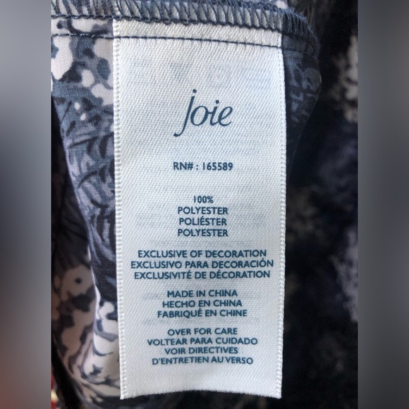 Joie Sleeveless Blouse Top - Picture 7 of 7